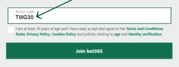 bet365 bonus code