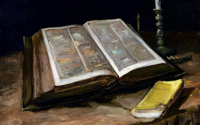 Still Life with Bible by Vincent van Gogh