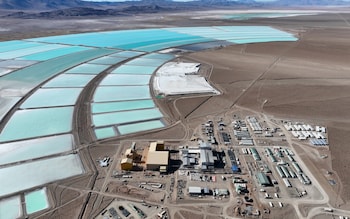 Argentina's Hombre Muerto salt pan