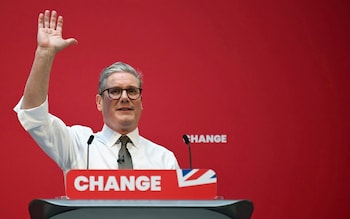 Britain's main opposition Labour Party leader Keir Starmer