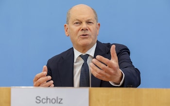 Olaf Scholz said his government had reached agreement on its 2025 budget