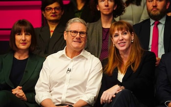 Sir Keir Starmer, Angela Rayner, and Rachel Reeves