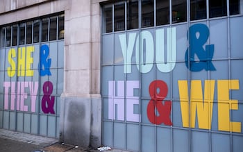 Stonewall office exterior sign