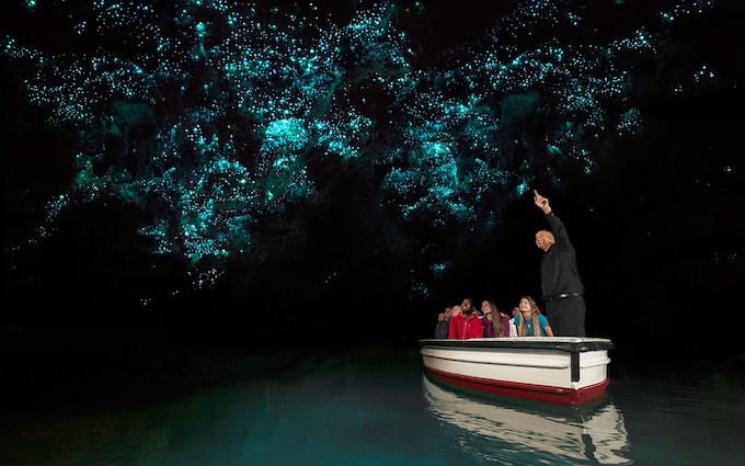 Waitamo glowworm caves