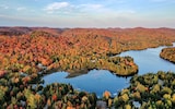 Laurentian mountains in Canada