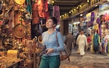 Woman in a souk in Oman 