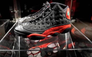  Michael Jordan's 1998 NBA Finals Air Jordan XIIIs 