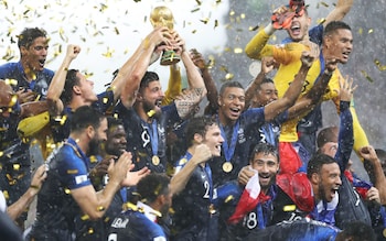 France lift the 2018 World Cup trophy/Let's settle sport's great debate: talent vs team spirit