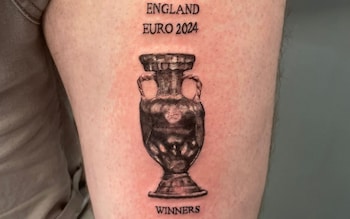 England fan 'does not regret' and will keep Euro 2024 winners tattoo