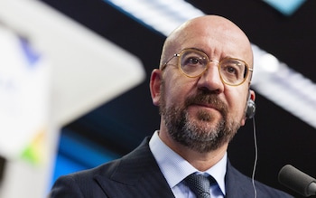 EU Council President Charles Michel