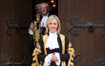 Liz Truss as Lord Chancellor