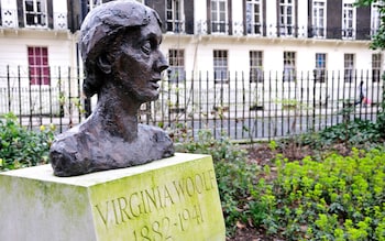 Bust of Virginia Woolf