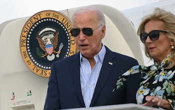 Joe Biden and his wife Jill