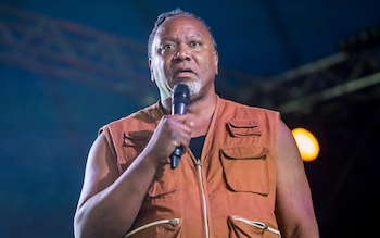 American comic Reginald D Hunter