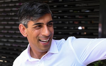 Prime Minister Rishi Sunak leaves after a Conservative general election campaign event in Stanmore