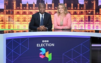 BBC's general election results programme was hosted by Clive Myrie and Laura Kuenssberg