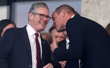 Sir Keir Starmer, seen chatting to Prince William during the Euro 2024 final, says he plans to 'celebrate those who keep the beautiful game alive in our communities and clubs'