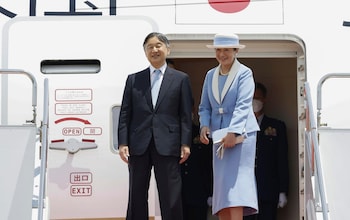 Japanese Emperor Naruhito and Empress Masako