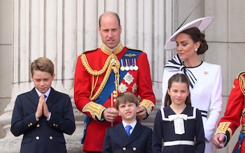 The Princess of Wales at Trooping the Colour earlier this month