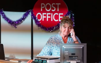 First-class: Pam Stubbs (played by Elizabeth Elvin) fights back against the Post Office