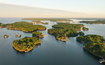 Sunrise on the Thousand Islands National Park