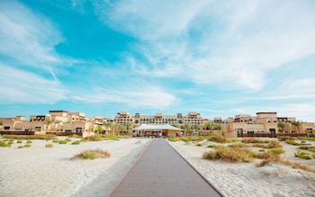 The pristine white beaches of Saadiyat Island