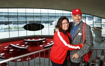 Miranda Levy at the TWA Hotel, New York