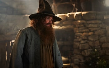 Rory Kinnear as Tom Bombadil in Rings of Power, season two