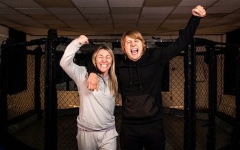 UFC fighters Molly McCann and Paddy Pimblett