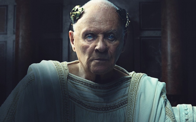 'We're all going down into the swamp. There's no way out': Anthony Hopkins as Emperor Vespasian in Those About to Die