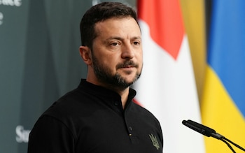 Ukrainian President Volodymyr Zelensky