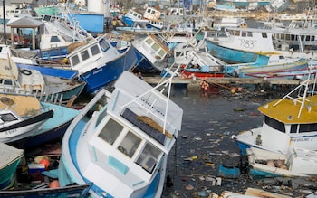 Hurricane Beryl hits Bridgetown Fisheries in Barbados on its way through the Caribbean