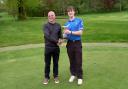 Ewan Urquhart (right) awarded the Menzies Trophy