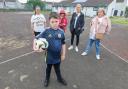 Angry locals residents at the Kirklandneuk MUGA