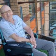 Douglas Haldane, resident of Montrose Care Home