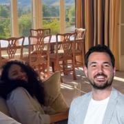 'Always look after us': Martin Compston enjoys stay at luxury hotel near Glasgow