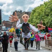 The event, held on Saturday, July 6, celebrates the historic 19th century industrial dispute victory of the town's weavers