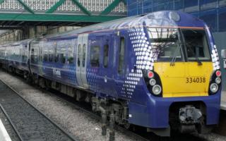 Person dies after being hit by train on Glasgow line