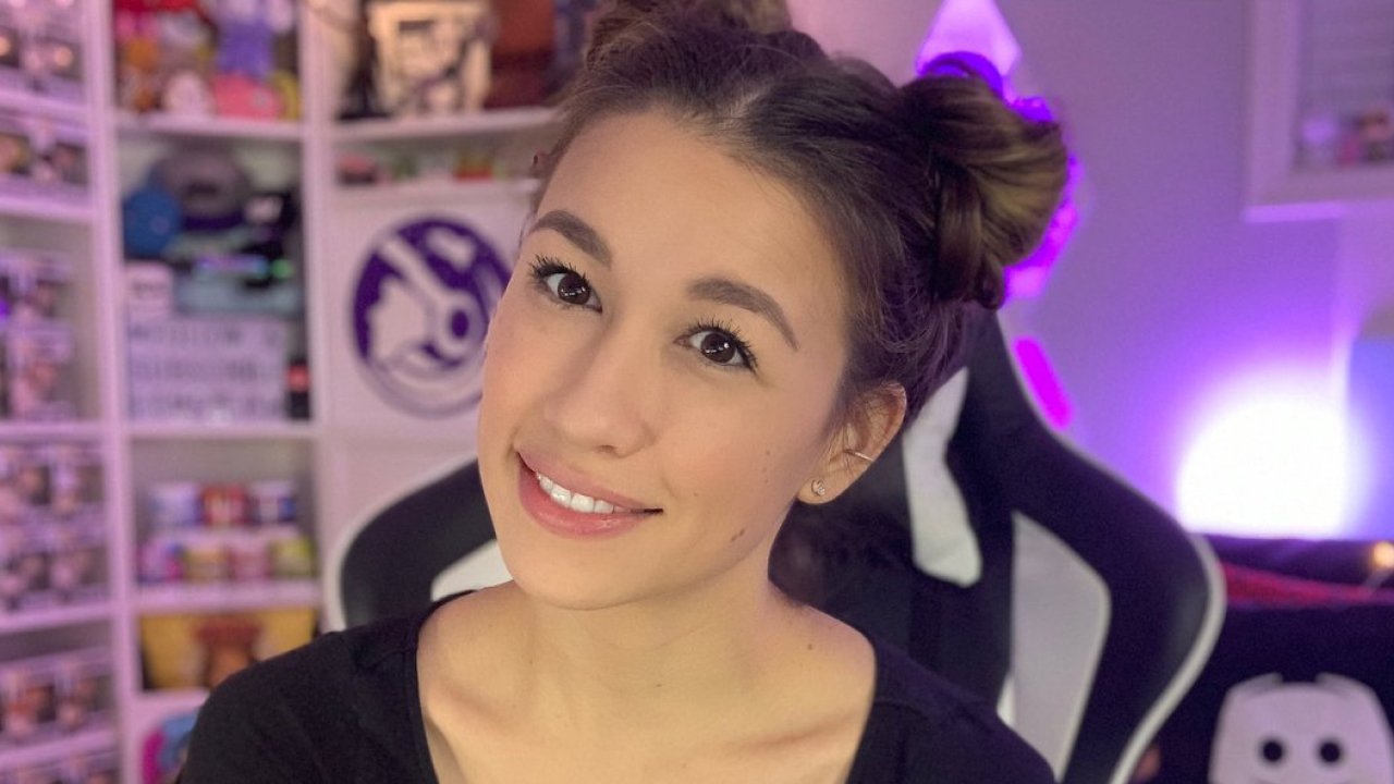 Streamer FemSteph smiles at camera