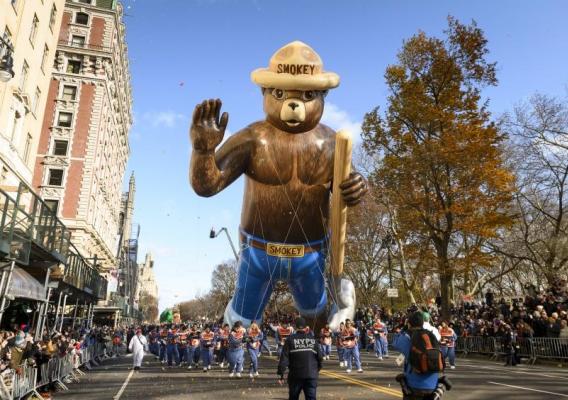 Smokey Bear Thanksgiving Parade