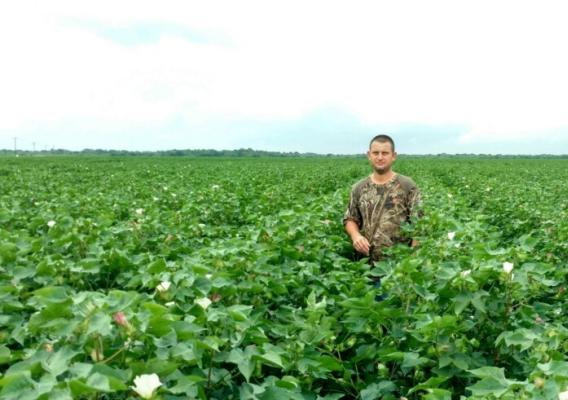 Farmer in Field