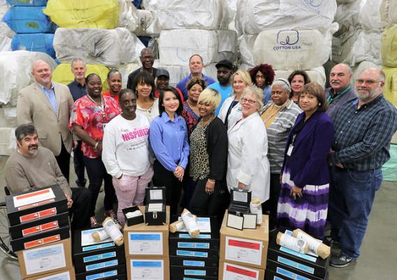 Members of the AMS Cotton and Tobacco Program’s Standardization and Engineering Division in Memphis, Tenn