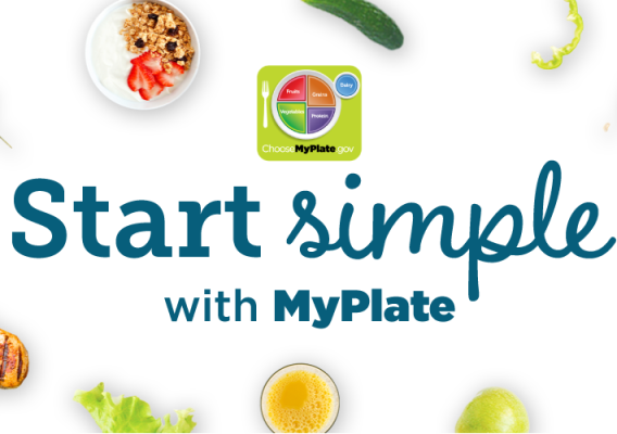 Start Simple with MyPlate graphic