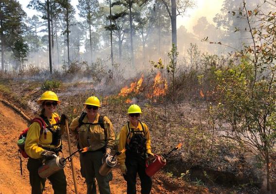 Women in Prescribed Fire Training Exchange participants