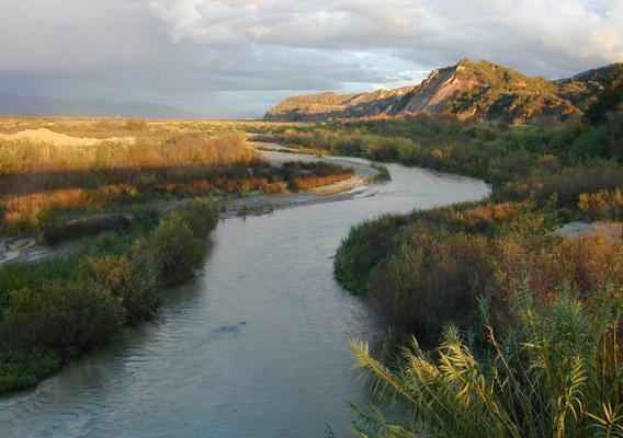 The Santa Clara River