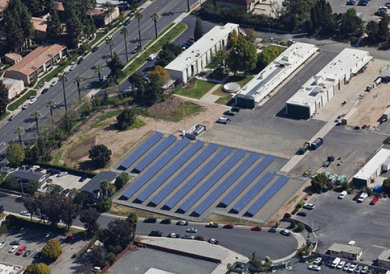 The Forest Service’s Technology and Development Center is the U.S. Department of Agriculture’s first net zero energy facility in the nation. (RecSolar Inc.)