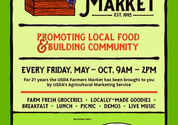 USDA Farmers Market poster