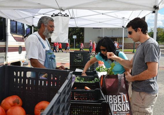 Farmers’ market in Texas