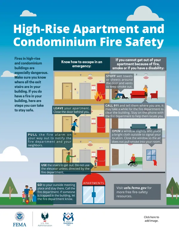 handout: high rise fires