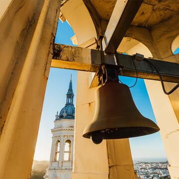 Bell in St Ignatius Church